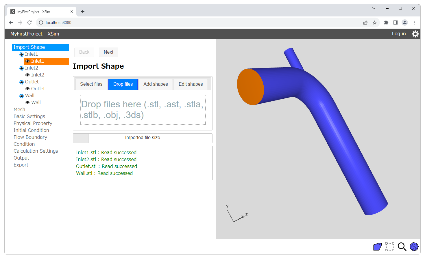 Import Shape