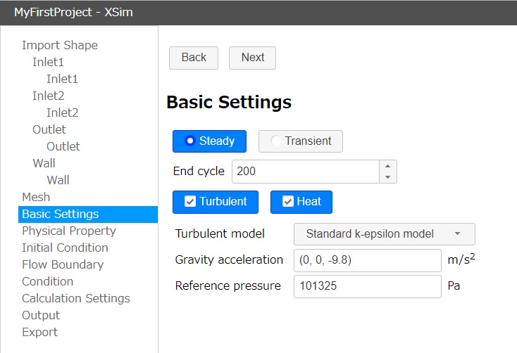 Version 0.2. Supporting thermofluid analysis. Screenshot