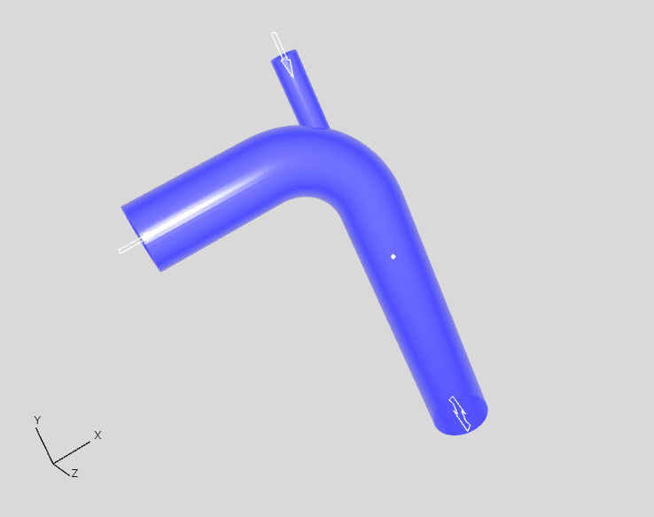 3D 表示での指定座標のプレビュー